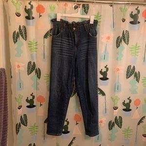 Wild Fable paper bag mom jeans